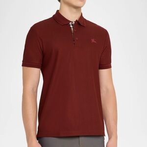 Burberry London Nova check polo shirt size large